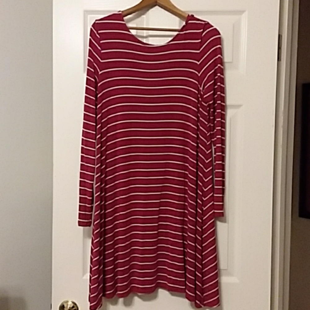 Longsleeved t-shirt dress